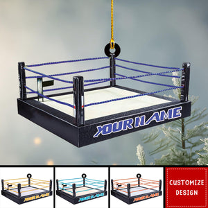 Personalized Wrestling Christmas Ornament Gift For Wrestler - 2024 New Release