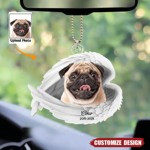 I'm Always With You - Personalized Photo Car Ornament