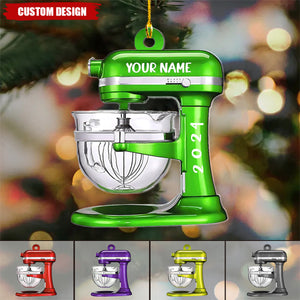 Personalized Baking Mixer Lights Ornaments - 2024 New Release