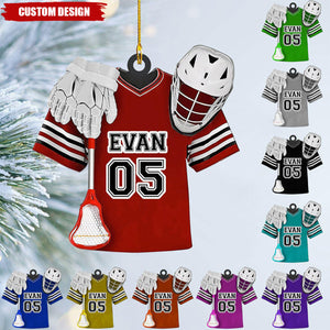 Personalized Lacrosse Christmas Ornament Gift For Lacrosse Lovers - 2024 New Release