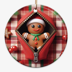 Zipper Effect Christmas Tree Ornament - 2024 New Release