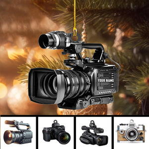 2024 New Release Personalized Professional video camera Ornament-Gifts For co-worker,Photographer