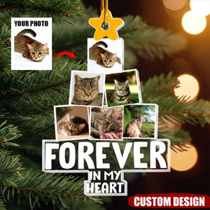 Forever In My Heart - Personalized Acrylic Photo Ornament