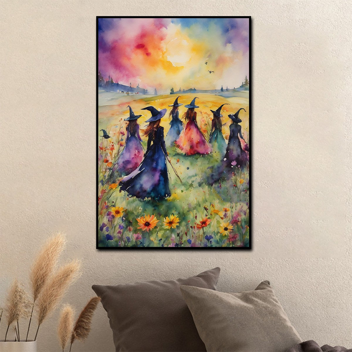 Women's Midsummer Witches Gather Poster