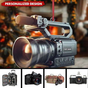 2024 New Release Personalized Professional video camera Ornament-Gifts For co-worker,Photographer