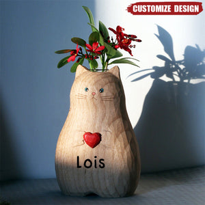 Personalized Handmade Cat Vase - 2024 New Release