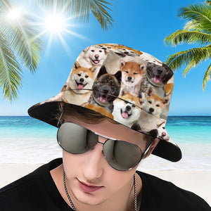 A Bunch Of Shiba Inus Bucket Hat