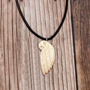 Wooden Owl Pendants-Couple Necklace Gift