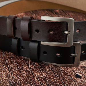 Congrats On Being My Husband You Lucky Guy- Personalized Engraved Leather Belt