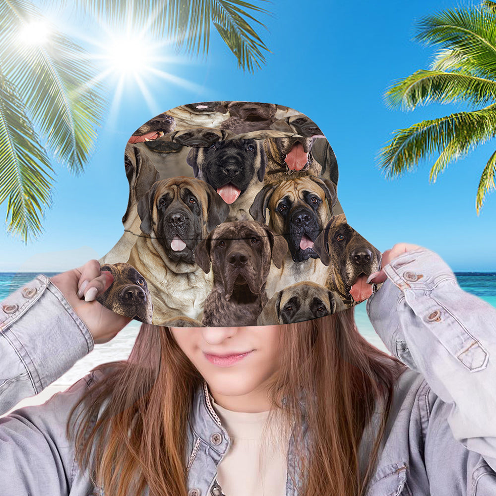 A Bunch Of Mastiffs Bucket Hat