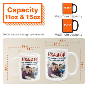 The Gift Our Parents Gave - Personalized Photo Mug