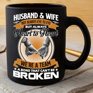 Husband And Wife Always Heart To Heart- Coffee Mug